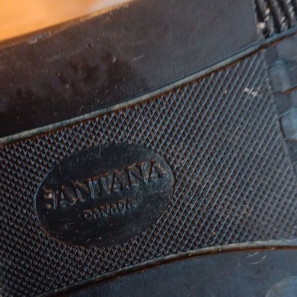 Santana Canada Black Boots. Classic. Western. Urban. - Picture 9 of 10